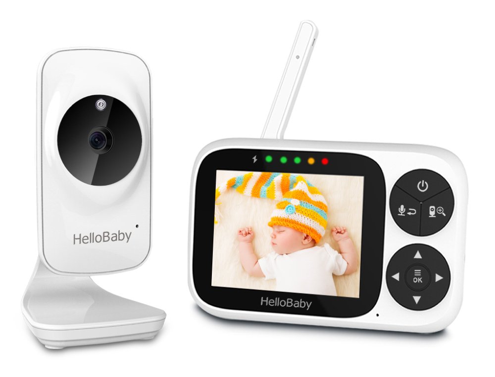 HELLOBABY ενδοεπικοινωνία μωρού  με κάμερα & οθόνη 3.2", 720p 7854