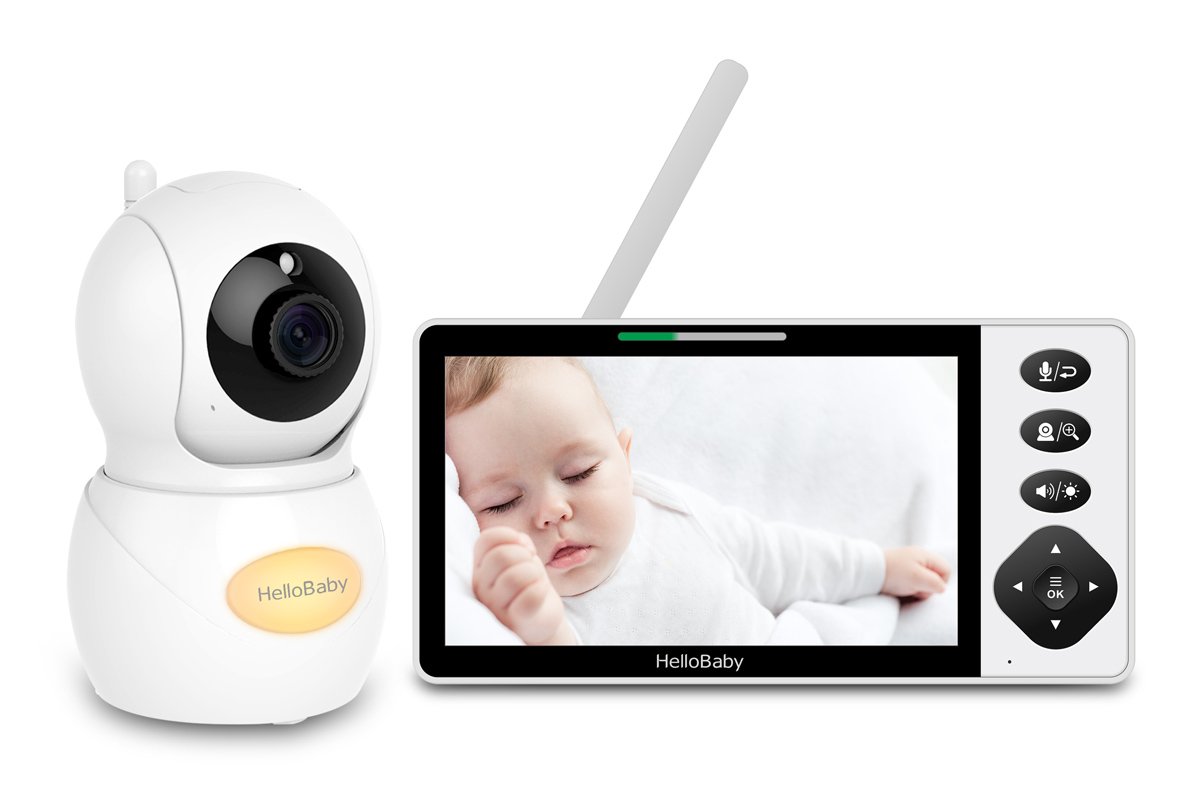 HELLOBABY ενδοεπικοινωνία μωρού  με κάμερα & οθόνη 5.5", 720p, PTZ 7856