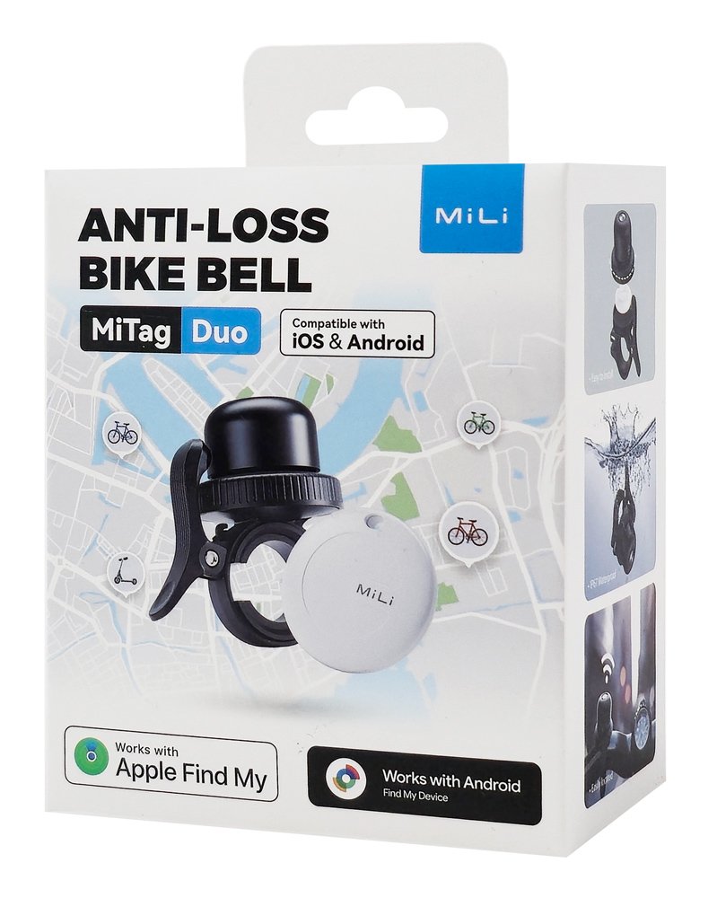 koydoyni podilatoy me smart tag MiTag Duo, iOS & Android, Bluetooth tracker, mayro/leyko 9083 0 6