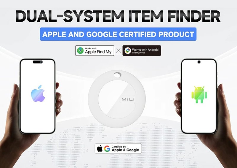 smart tag MiTag Duo gia iOS & Android syskeyes, Bluetooth tracker, mayro 9734 0 4