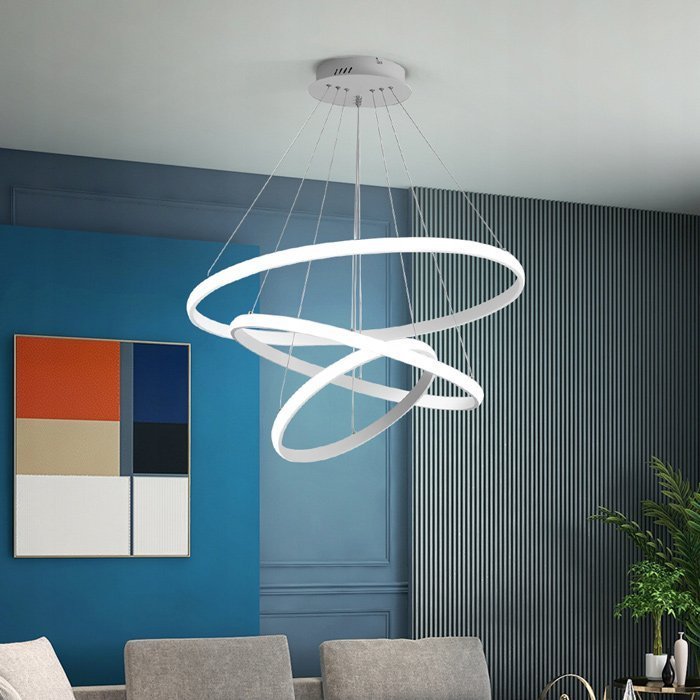 POWERTECH LED φωτιστικό οροφής , 44W, 4000K, 60x60cm, λευκό 4243 - Image 2