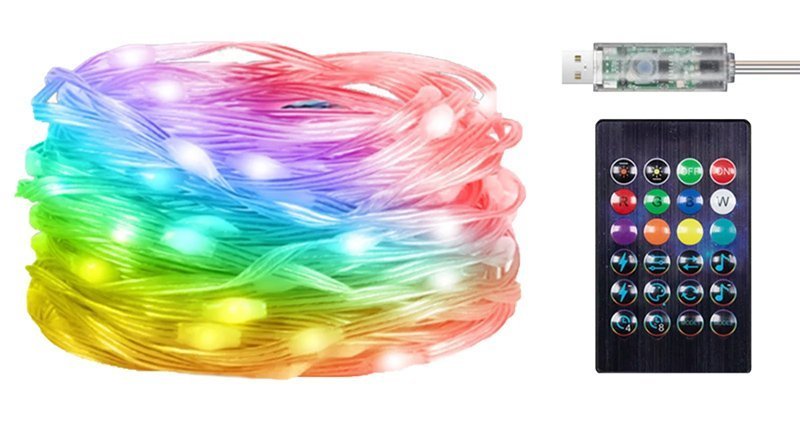 POWERTECH smart LED καλωδιοταινία , RGB, IP44, Bluetooth, 15m 6230