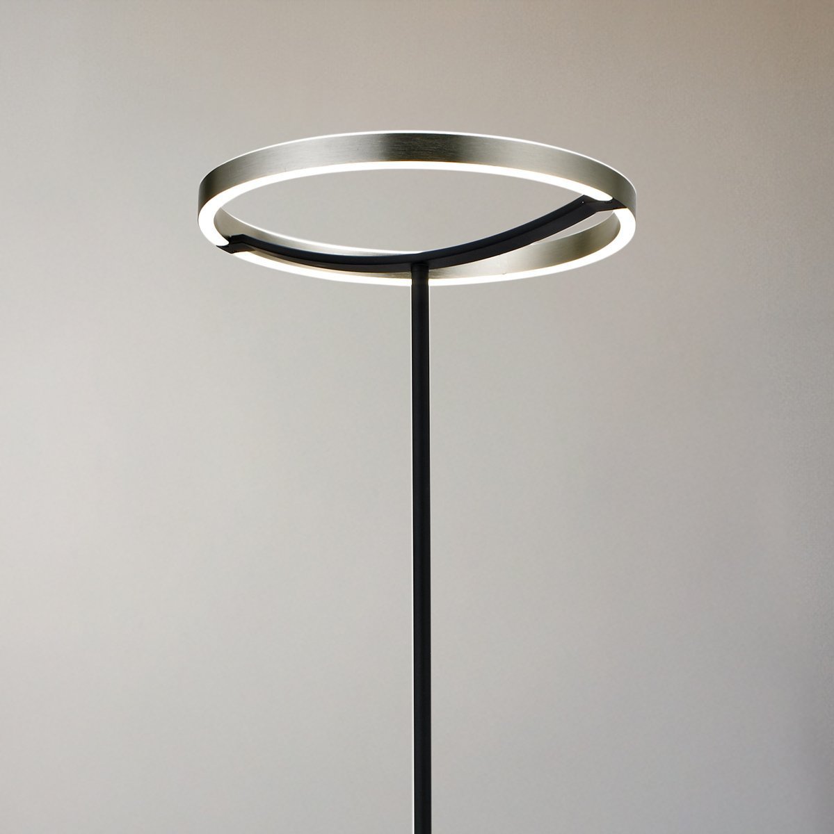 POWERTECH LED φωτιστικό δαπέδου , 42W, 4000K, Φ38x157cm, ασημί/μαύρο 9104 - Image 2