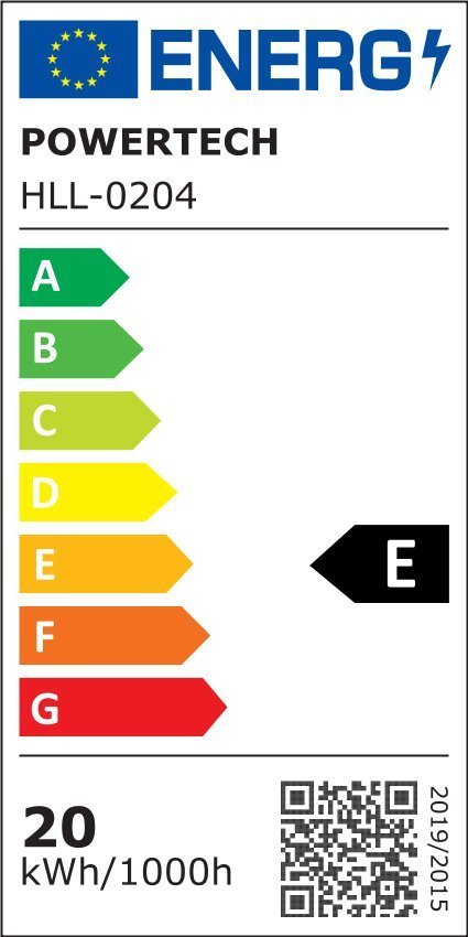POWERTECH LED φωτιστικό δαπέδου , 42W, 4000K, Φ38x157cm, ασημί/μαύρο 9104 - Image 5