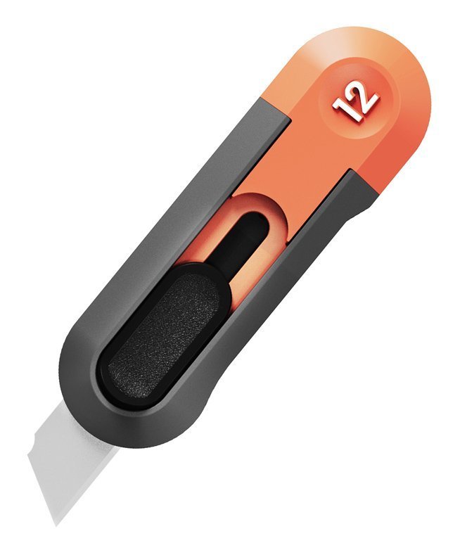 kopidi, ameso anoigma/epanafora, plastiko, 12mm, gkri/portokali 168 Kopidi 1
