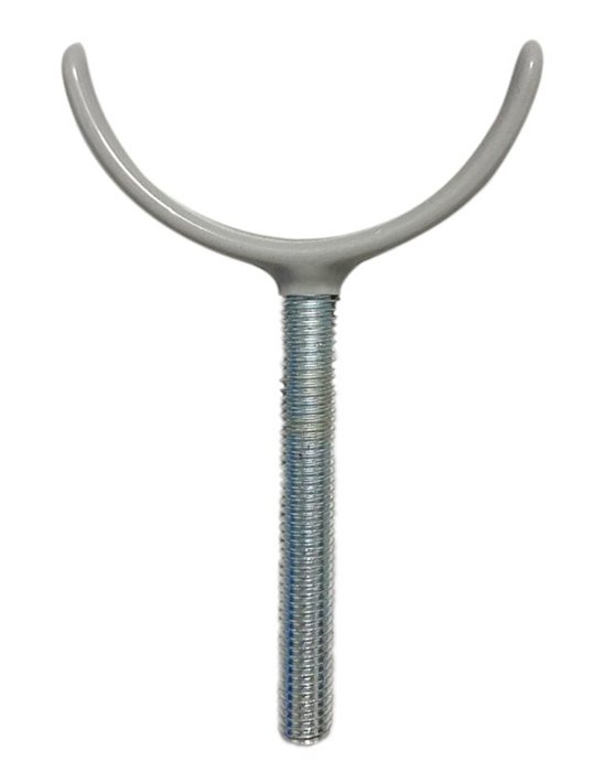 C-TECH βάση στήριξης προστατευτικής πόρτας , 75mm, γκρι 5173