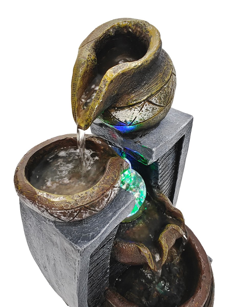 diakosmitiko syntrivani, fotizomeno, 18x20x35cm 6307 Syntrivani 2