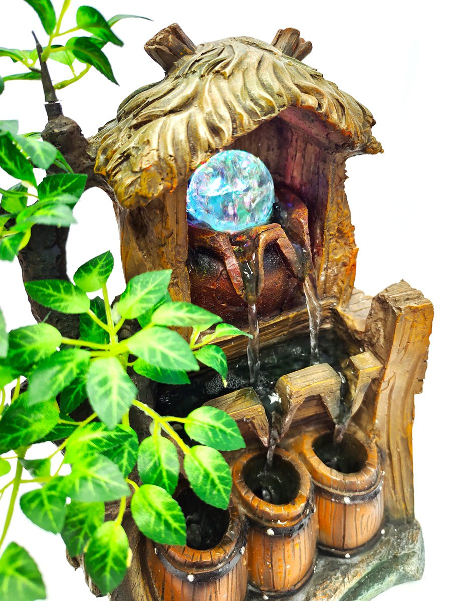 diakosmitiko syntrivani, fotizomeno, 28x18x40cm 6312 Syntrivani 2