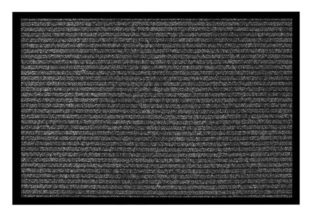 HOME USE πατάκι εισόδου , αντιολισθητικό, 60x40cm, 6mm πάχος, γκρι 7678