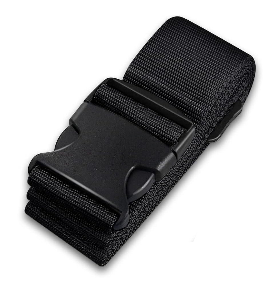 HOME USE ιμάντας βαλίτσας , ρυθμιζόμενος, 2m, μαύρος 8523