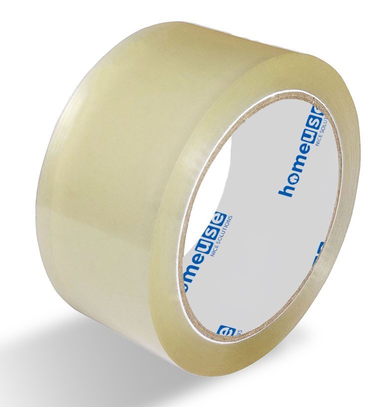 HOME USE αυτοκόλλητη ταινία , διάφανη, αθόρυβη, 48mm, 60m, 6τμχ 9388