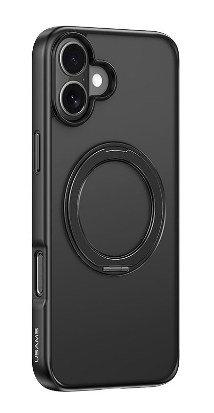 USAMS θήκη GZ US-BH895 για iPhone 16 Plus, διάφανη/μαύρη 7621