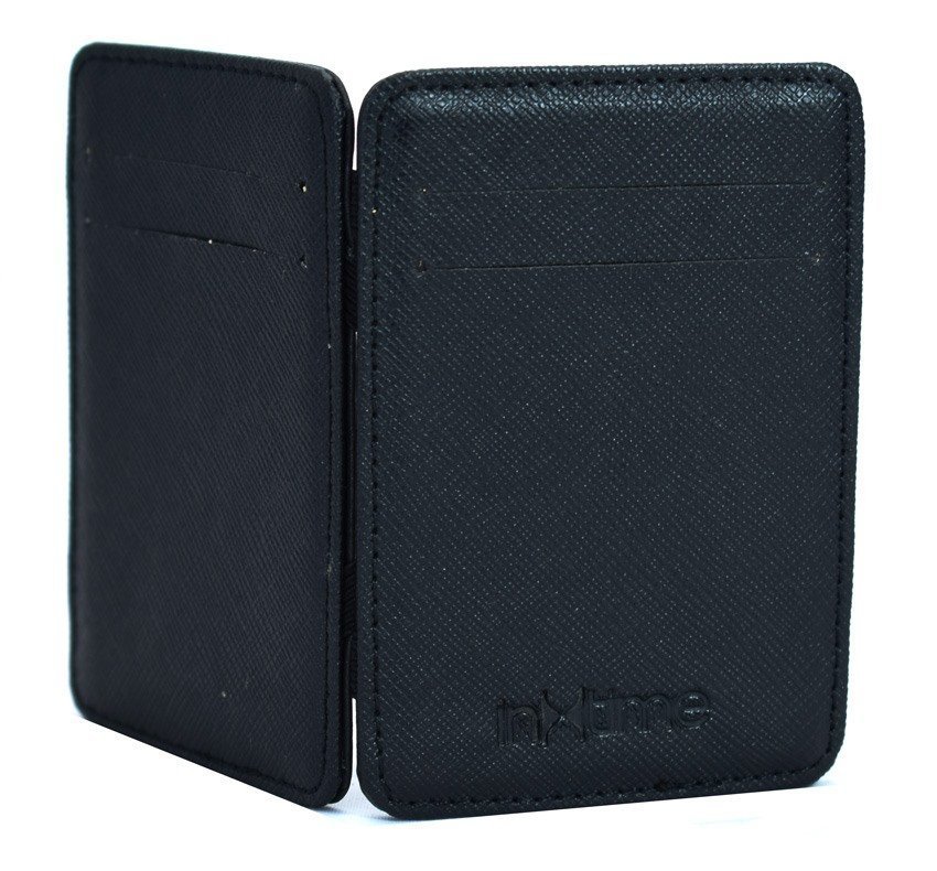 INTIME έξυπνο πορτοφόλι , RFID, PU leather, μαύρο 1213