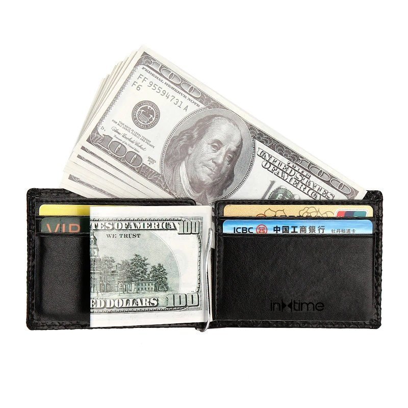 INTIME πορτοφόλι , RFID, PU leather, μαύρο 1215 - Image 4