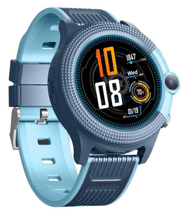 INTIME GPS smartwatch για παιδιά , 1.28", camera, 4G, IPX7, μπλε 4308