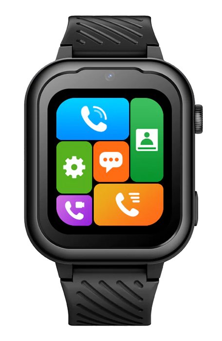 INTIME GPS smartwatch για παιδιά , 1.85", κάμερα, 4G, IPX7, μαύρο 6227