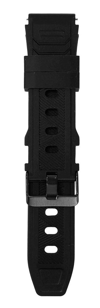 INTIME λουράκι σιλικόνης  για smartwatch G6, μαύρο 9187