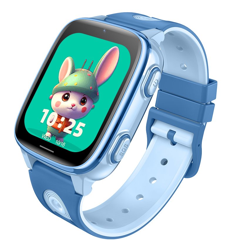 INTIME GPS smartwatch για παιδιά , 1.83", κάμερα, 4G, IPX5, μπλε 9215