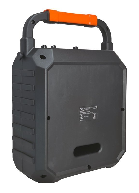 JYX φορητό ηχείο T17-T με 2x μικρόφωνα, 15W, 3000mah, LED, μαύρο 7279 - Image 3
