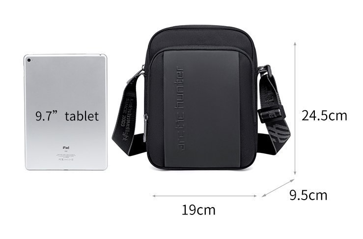 tsanta omoy, me thiki tablet 9.7", 4L, mayri 5023 Mayro