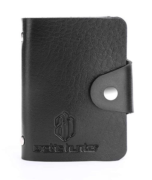 ARCTIC HUNTER θήκη καρτών , 10 θέσεων, μαύρη 5032