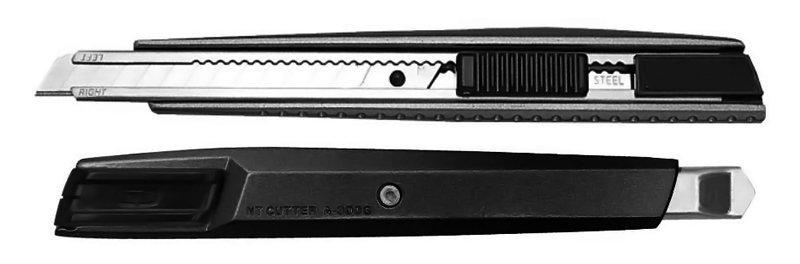POWERTECH μεταλλικό κοπίδι με ασφάλεια , 9mm, auto lock 25