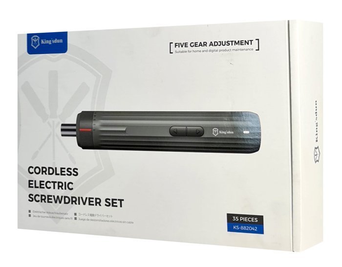 set ilektriko katsavidi me LED fako, 2000mAh, 35 se 1 6299 Ilektriko katsavidi 10