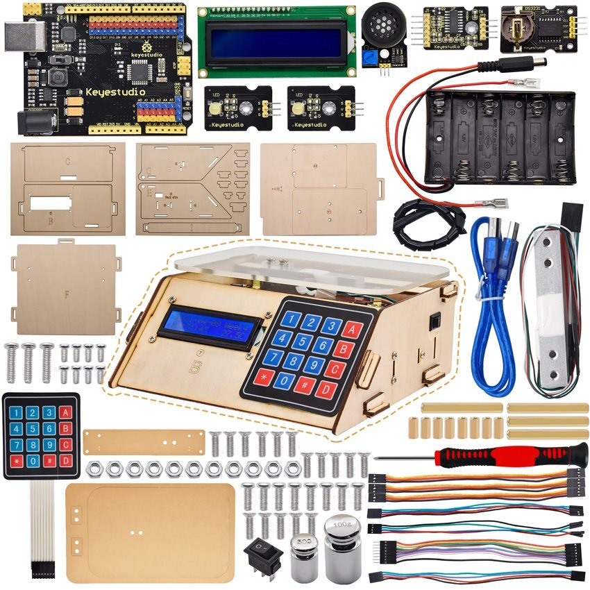 KEYESTUDIO Electronic Scale Kit για Arduino 5081 - Image 4