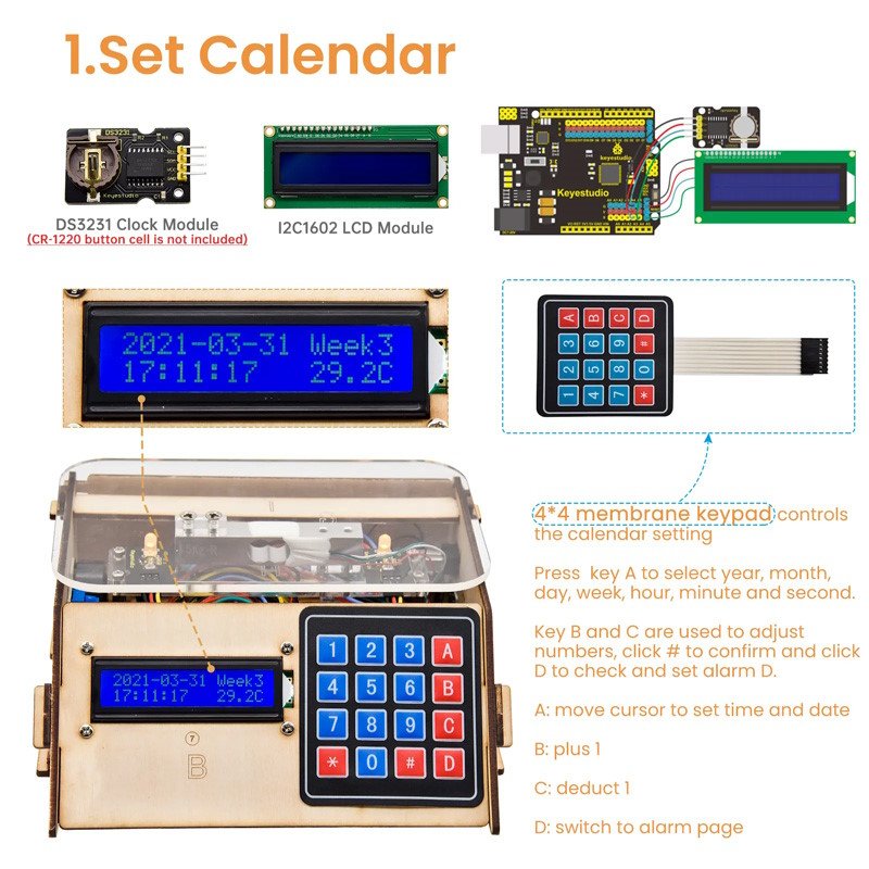 KEYESTUDIO Electronic Scale Kit για Arduino 5081 - Image 6