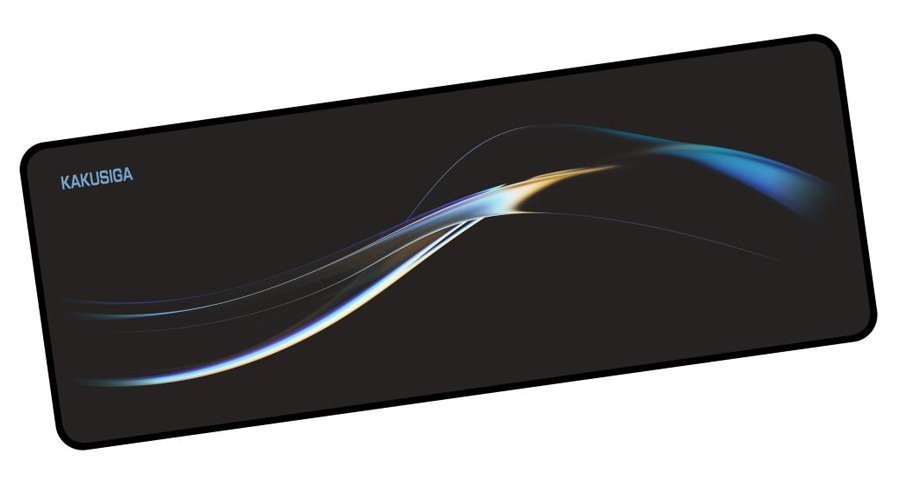 KAKUSIGA gaming mouse pad , 80x30x0.2cm, μαύρο 8291