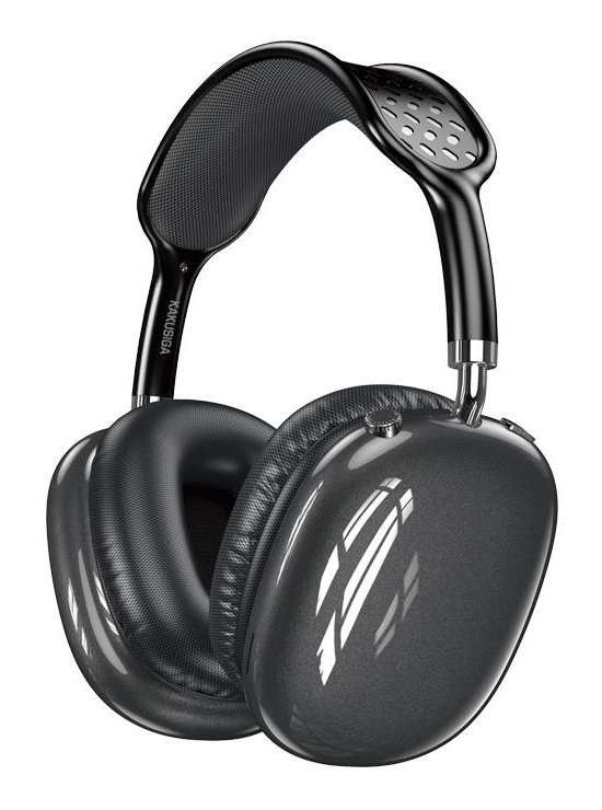 KAKUSIGA headphones , ασύρματα & ενσύρματα, micro SD, 40mm, 400mAh, μαύρα 9160