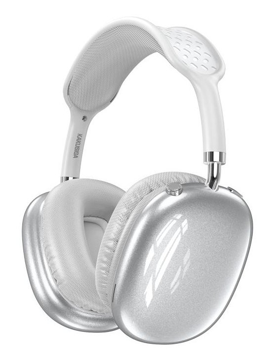 KAKUSIGA headphones , ασύρματα & ενσύρματα, micro SD, 40mm, 400mAh, ασημί 9161