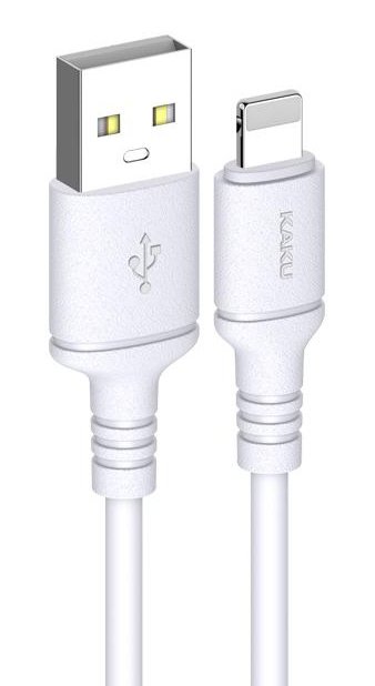 KAKUSIGA καλώδιο Lightning σε USB , 2.8A, 480Mbps, 2m, λευκό 9154