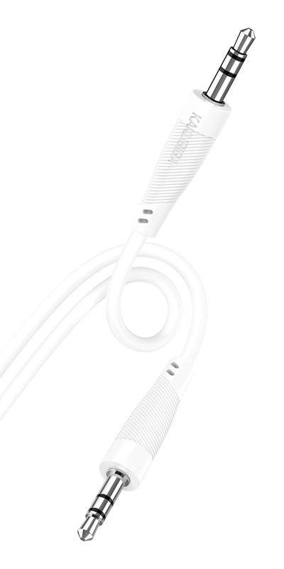 KAKUSIGA καλώδιο ήχου 3.5mm , AUX, 1m, λευκό 8294
