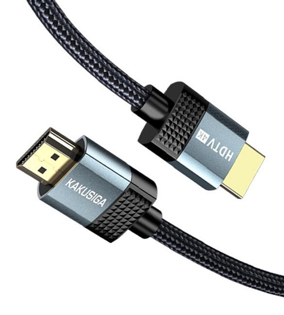 KAKUSIGA καλώδιο HDMI , 4K/60Hz, 18Gbps, 1m, μαύρο 9166