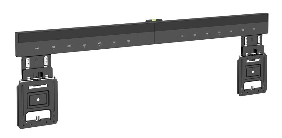 BRATECK επιτοίχια βάση τηλεόρασης , 43-100", έως 75kg, ultra slim, fixed 4313