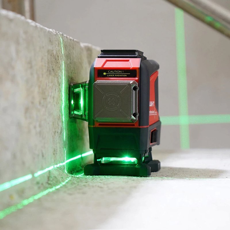 UNI-T γραμμικό αλφάδι laser , με πράσινη δέσμη 12 ακτίνων 3D 2940 - Image 5
