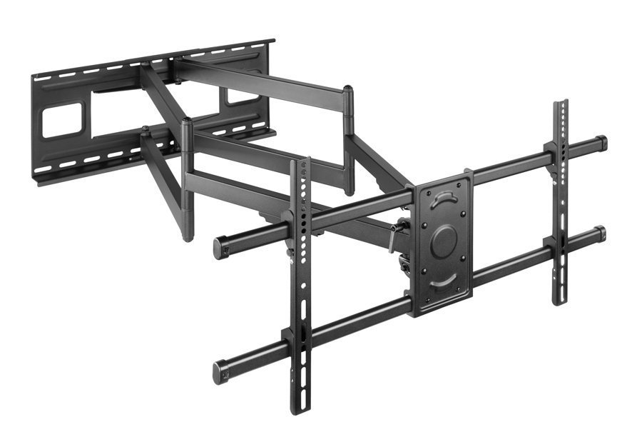 BRATECK επιτοίχια βάση τηλεόρασης , 43-90", 80kg, heavy duty, full motion 2485