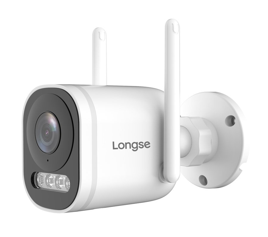 LONGSE smart κάμερα , Wi-Fi, 2.8mm, 1/2.7" CMOS, 4MP, IP65 3840