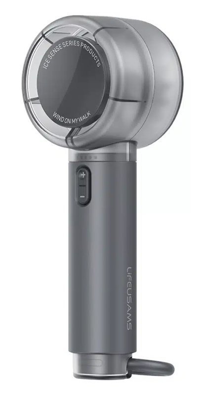 USAMS φορητός ανεμιστήρας με 5 ταχύτητες, 2000mAh, μαύρος 8982