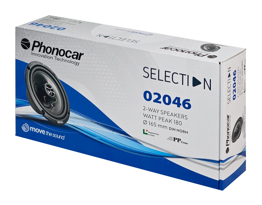 set icheia aytokinitoy Selection 02046, 6.5", 90W, 2 dromon 8132 Ichosystima 3