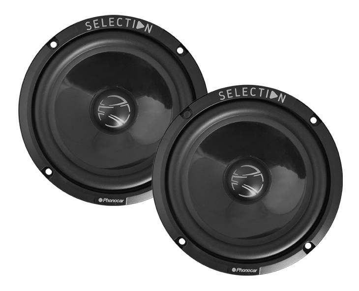 PHONOCAR σετ ηχεία αυτοκινήτου Selection 02086, 6.5", 90W, woofer 8131