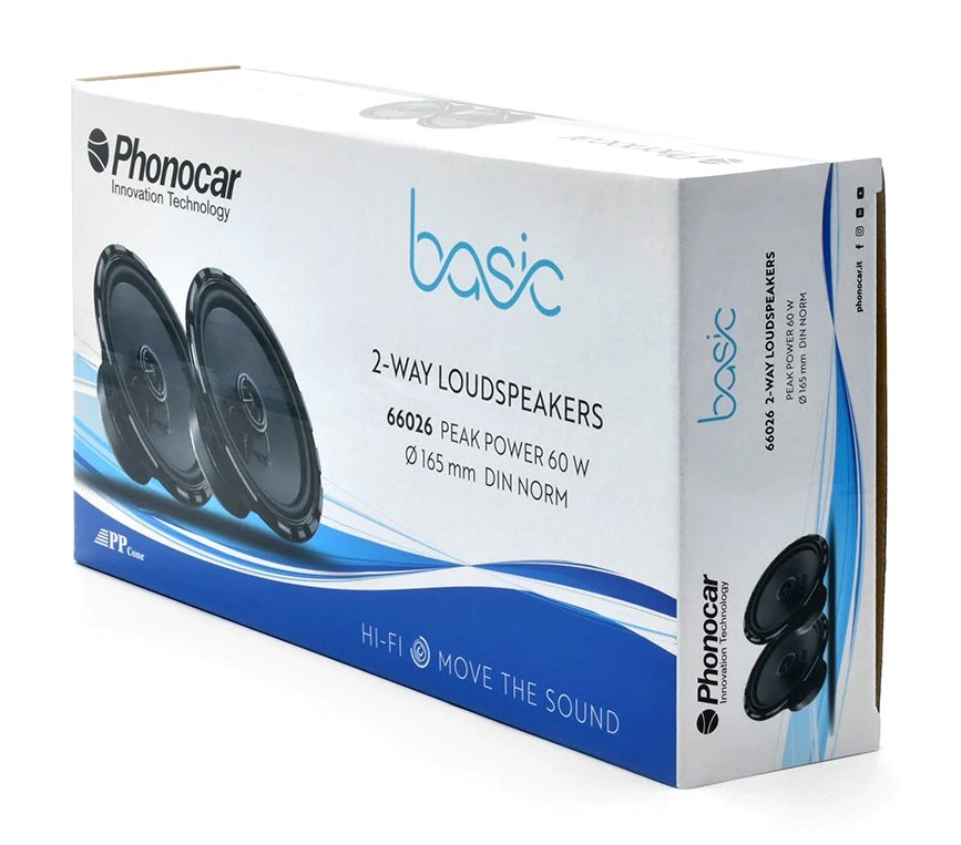set icheia aytokinitoy Basic 66026, 6.5", 60W, 2 dromon 8130 Ichosystima 3