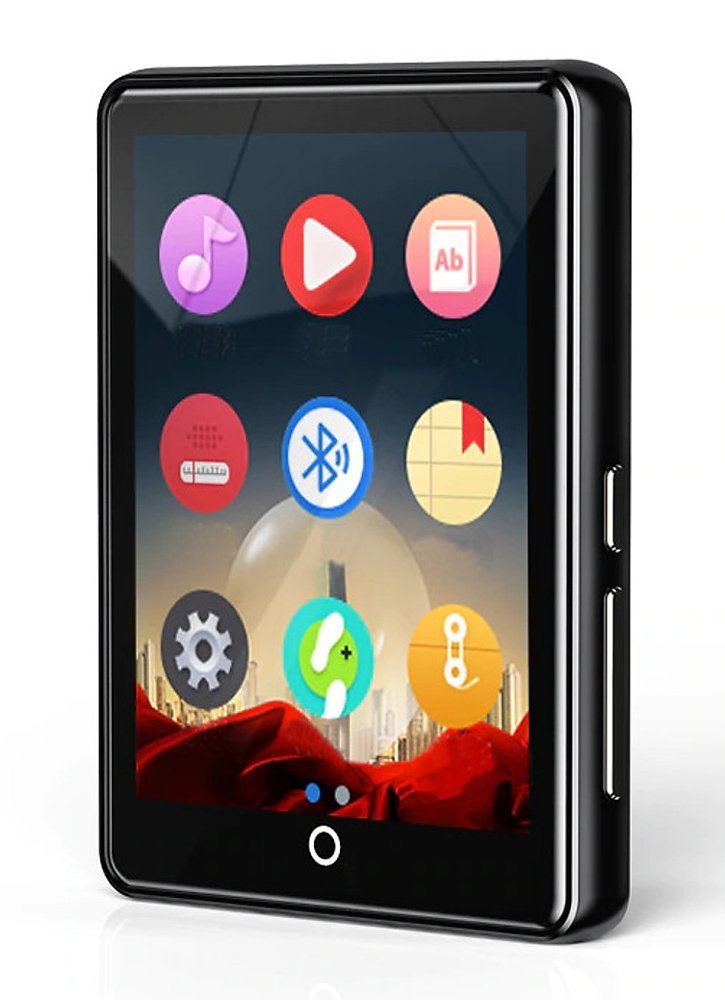 RUIZU MP3 player με οθόνη αφής 2.8", 16GB, ελληνικό μενού, μαύρο 8425