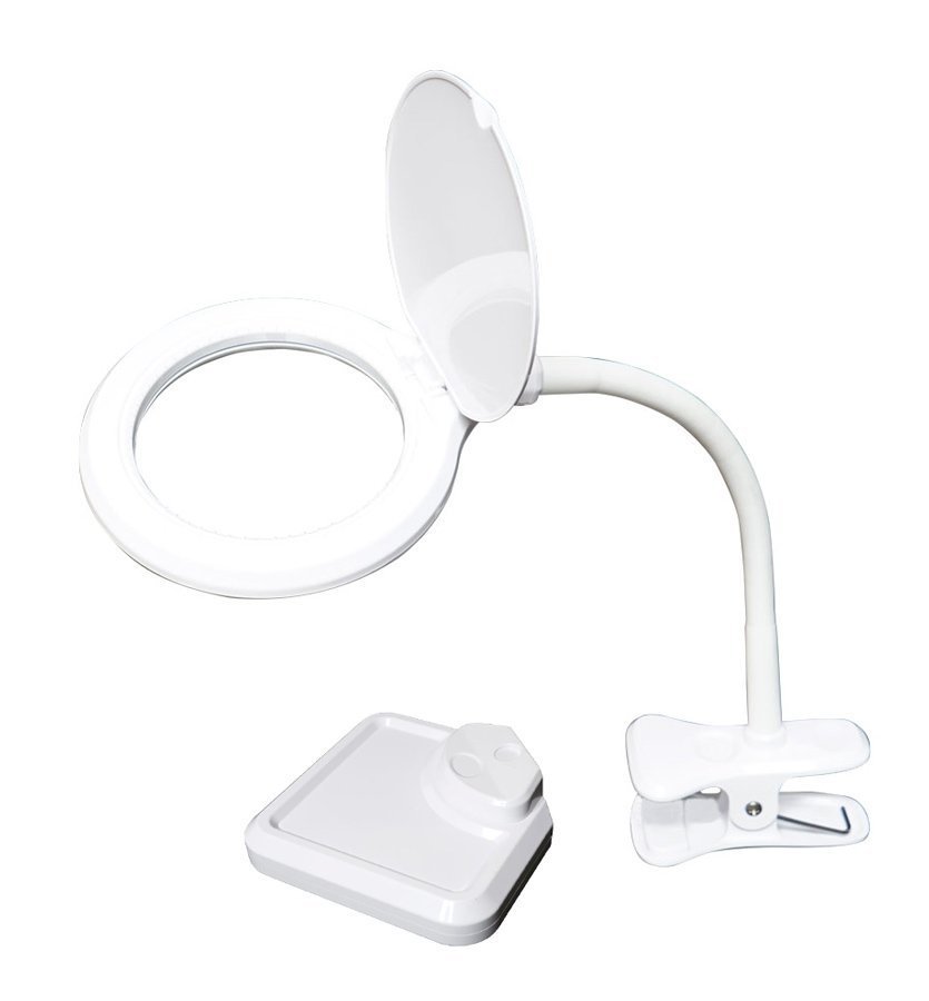 megethyntikos fakos, klip & vasi, LED, 3D 1.75x, leykos 6477 Megethyntikos fakos 1