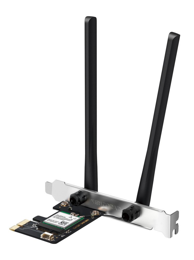 MERCUSYS κάρτα δικτύου WiFi 6 & Bluetooth , 3000Mbps AX3000, PCIe, V2.0