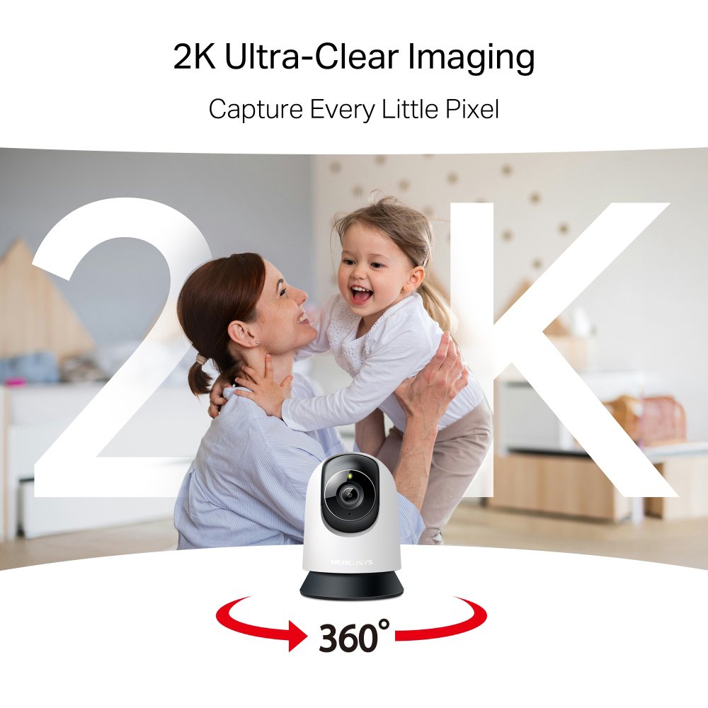 smart kamera, 2K/3MP, WiFi, PTZ, SD, EU/1.0 9765 indoor