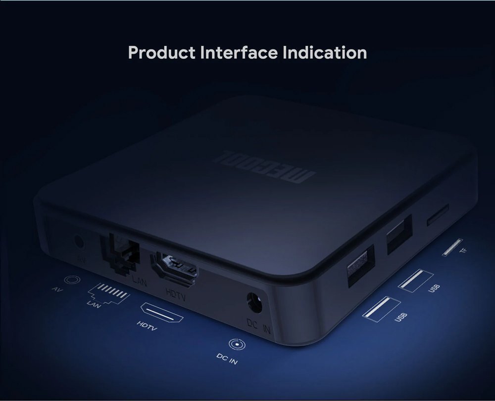 ECOOL TV Box K7 SE, Google pistopoiisi, 4K, 2/32GB, WiFi, Android 11 6953 0 14