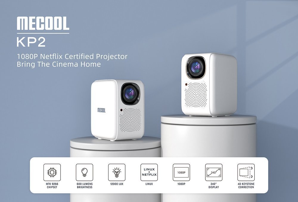 smart vinteoprovoleas KP2, 1080p FHD, 600 ANSI, Wi-Fi, leykos 6143 0 2