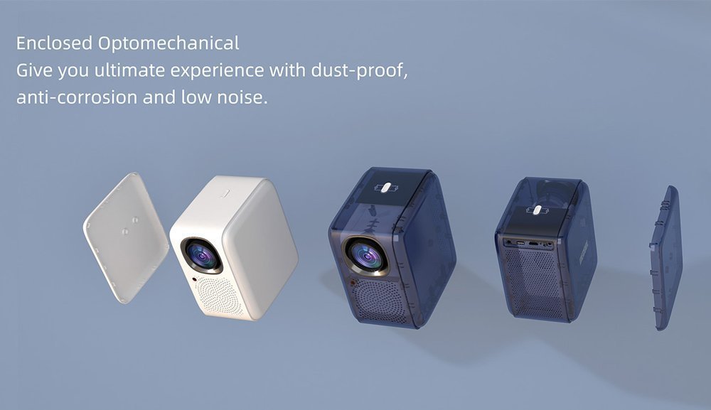 smart vinteoprovoleas KP2, 1080p FHD, 600 ANSI, Wi-Fi, leykos 6143 0 4